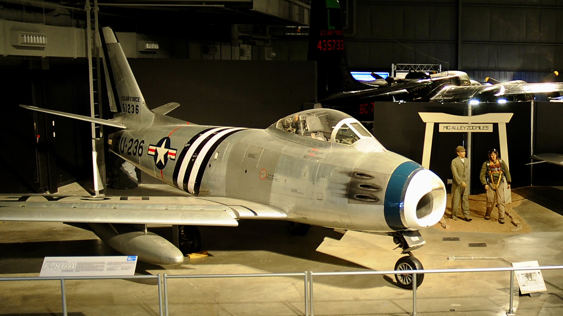 F-86 Sabre at the National Museum of the United States Air Force Dayton, OH.