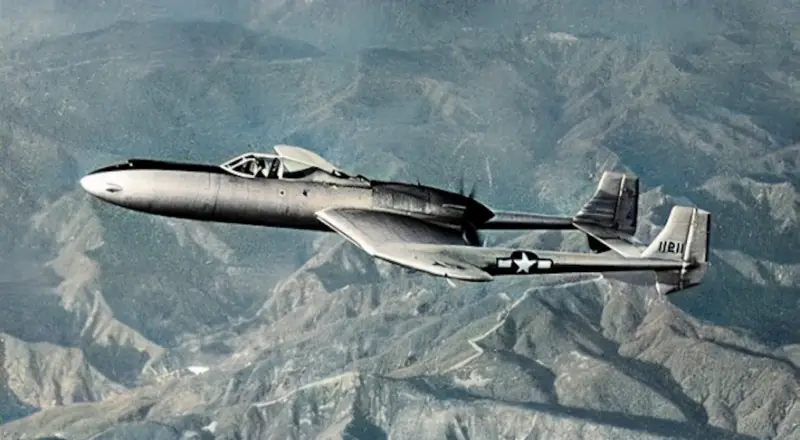 Vultee XP-54 "Swoose Goose,"